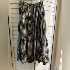 3/$12 Embroidered Maxi Skirt